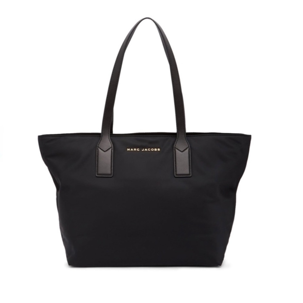 MARC JACOBS Black Nylon Wingman Tote Authentic